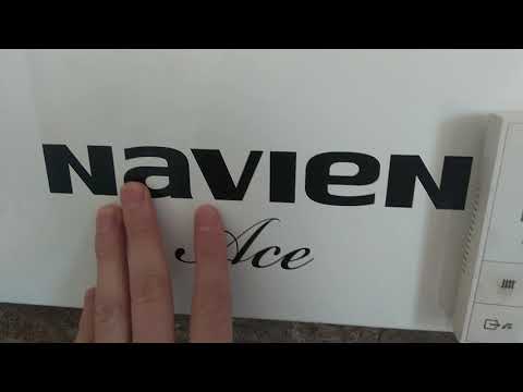 Котел Navien Ace - настройка