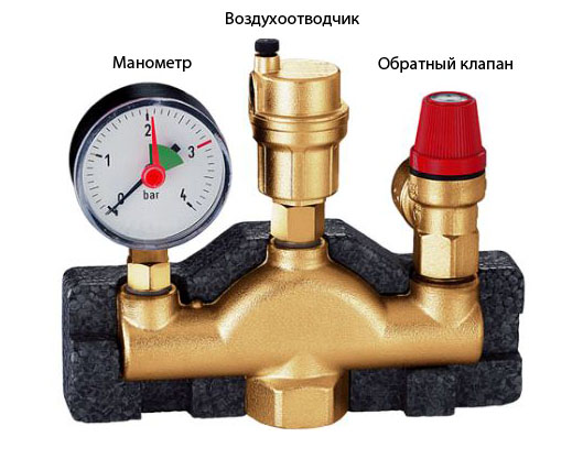 Группа безопасности на отопление