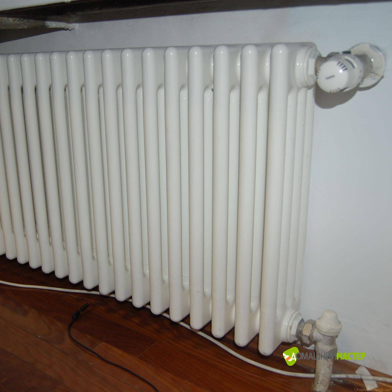Замена радиатора отопления