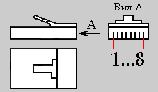 разъем RJ45