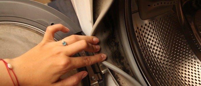убрать плесень в стиральной машине