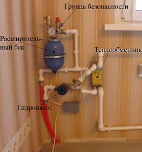 Теплый пол от центрального отопления