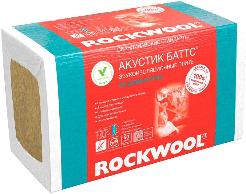 Rockwool Akustik Batts