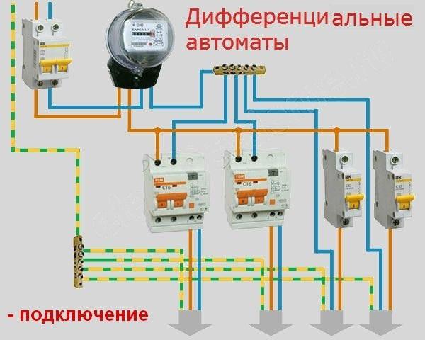 дифференциальный автомат или узо